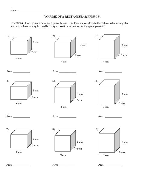 19 Volume And Capacity Worksheets Rectangular Prism / worksheeto.com